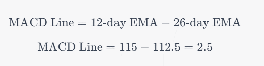 ขั้นตอนที่ 2 คำนวณ MACD Line