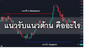 แนวรับแนวต้าน คืออะไร วิธีวิเคราะห์แนวรับแนวต้านในตลาด forex